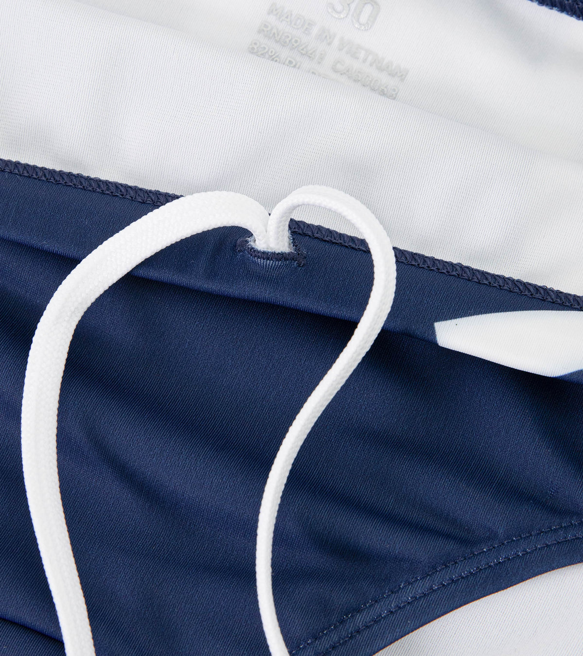 men's brief big logo/royal - deboer swim