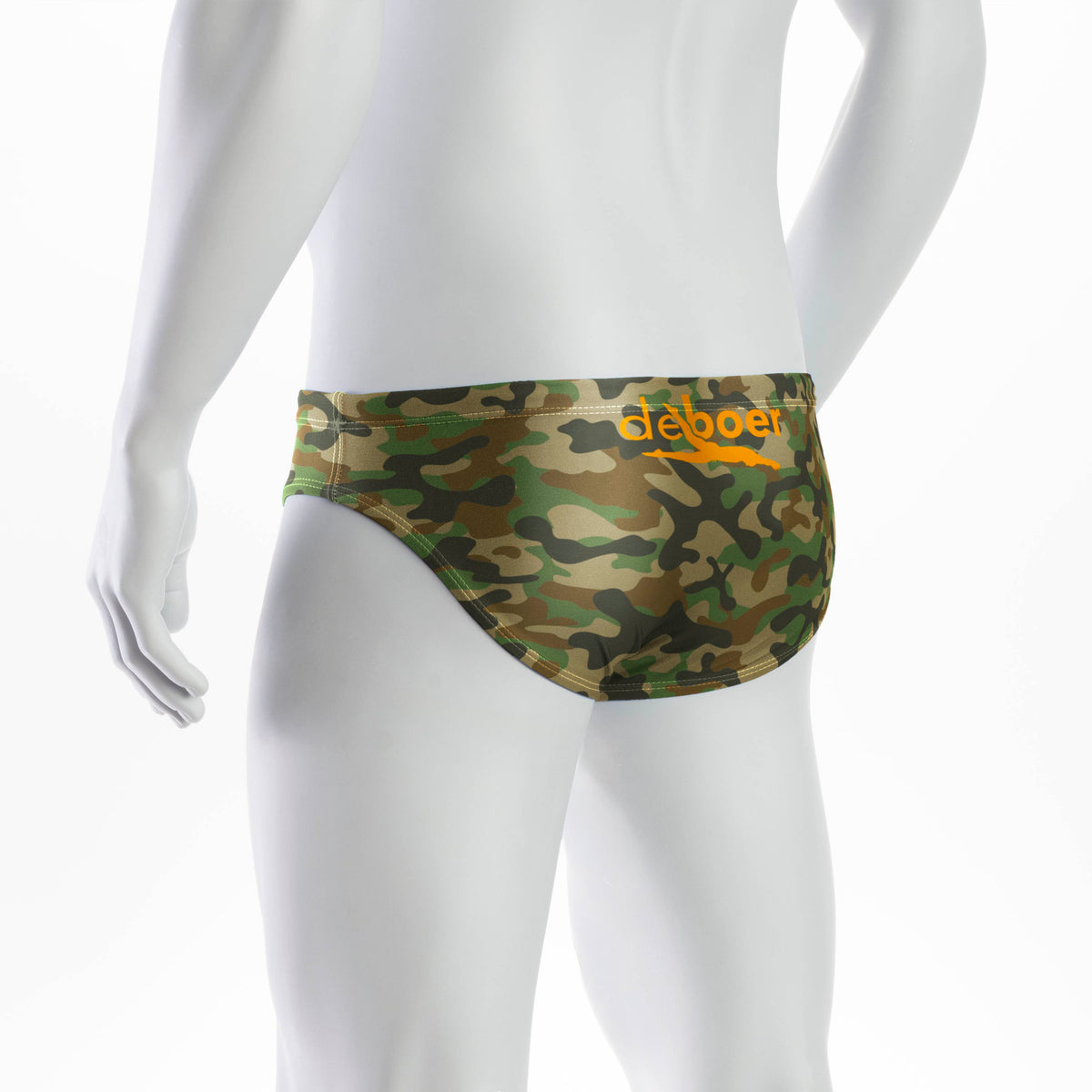 slip uomo verde mimetico