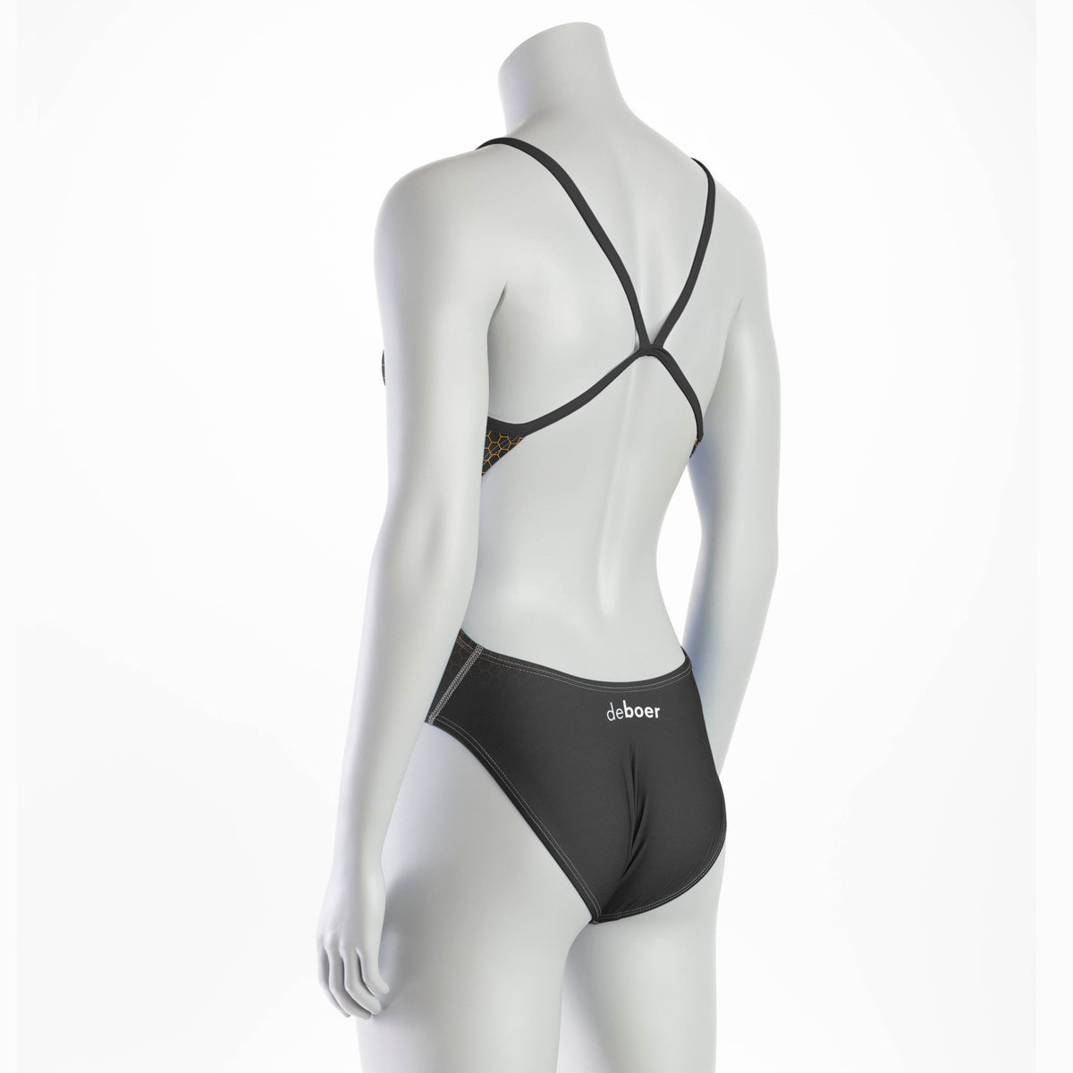 Nitro × deboer Open Back Suit — three-quarter back