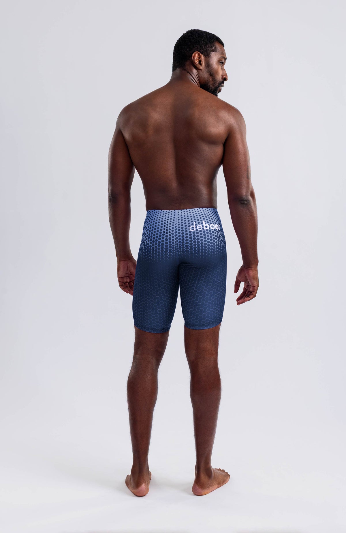 men's jammer hexskin/blue - deboer swim