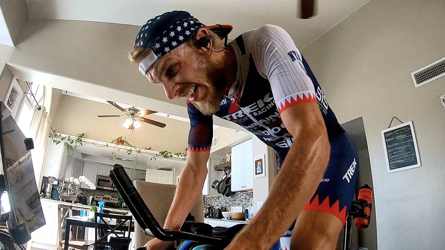 Ben Kanute nimmt am Ironman VR11 teil