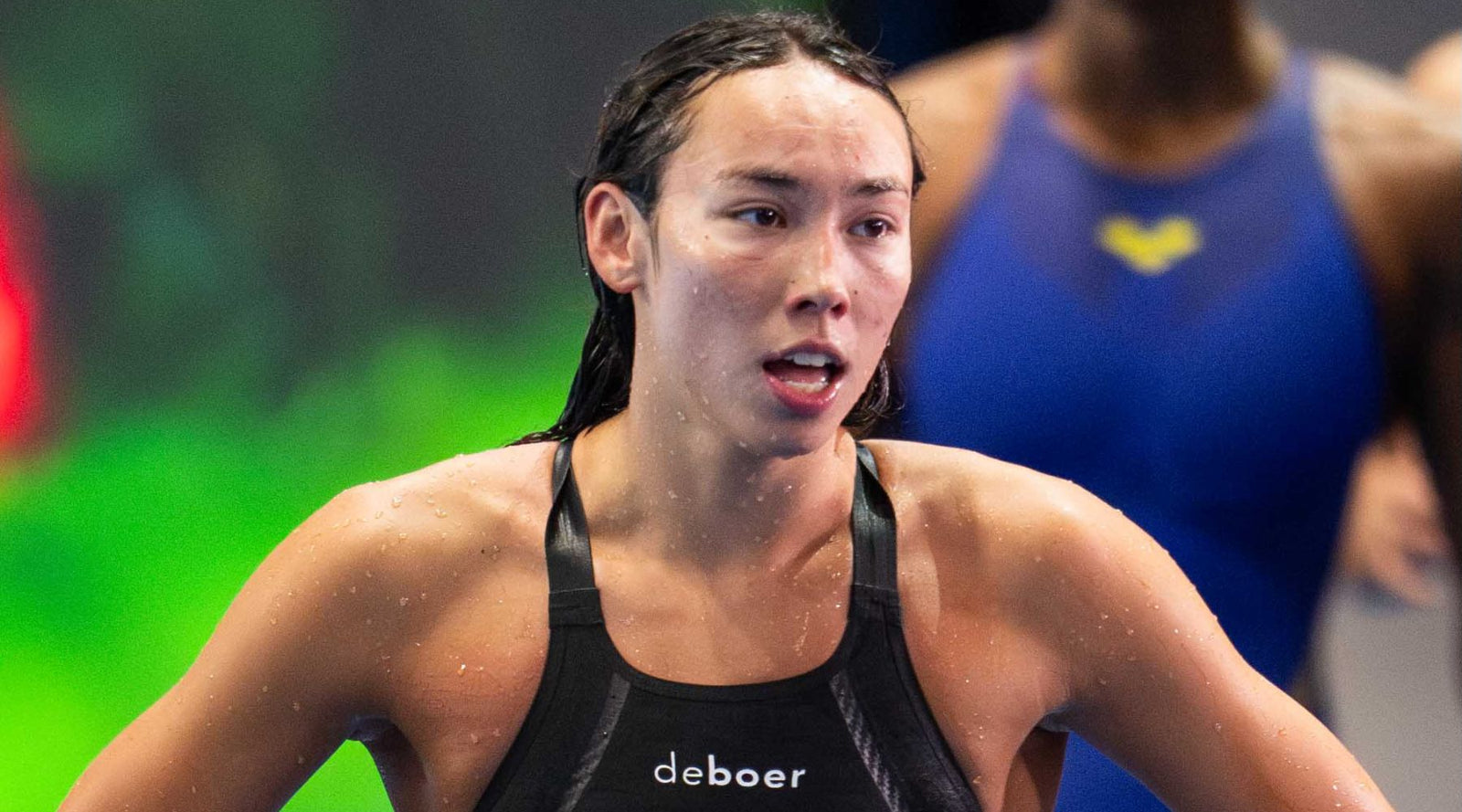 Torri Huske glänzt in Singapur