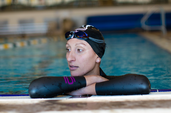 deboer wetsuits triathlete and Ironman Champion Lauren Brandon talks training in lockdown