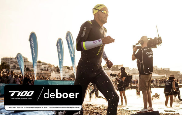 DEBOER MAKES A SPLASH WITH NEW PARTNERSHIP OF T100 TRIATHLON WORLD TOUR