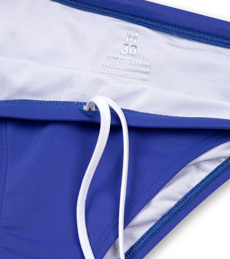 women's two piece yellow/cobalt - deboer swim