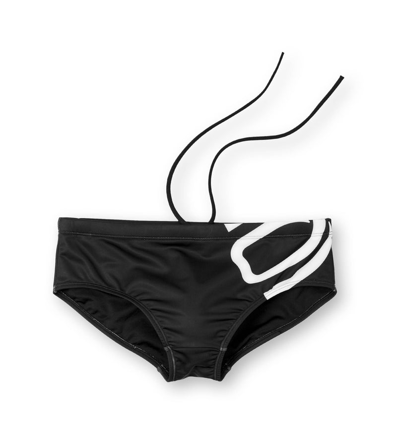 men's brief big logo/black - deboer swim