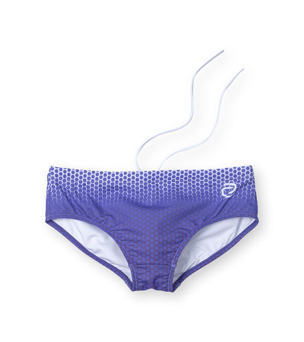 men's brief hexskin/light blue - deboer swim