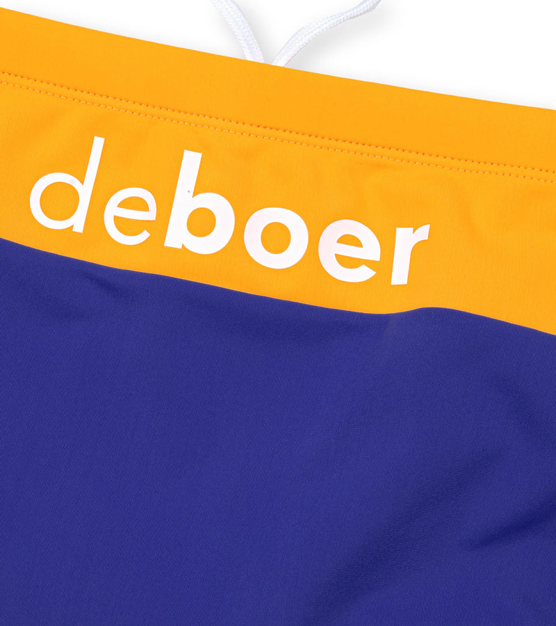 men's brief polo/sunrise-savoy - deboer swim