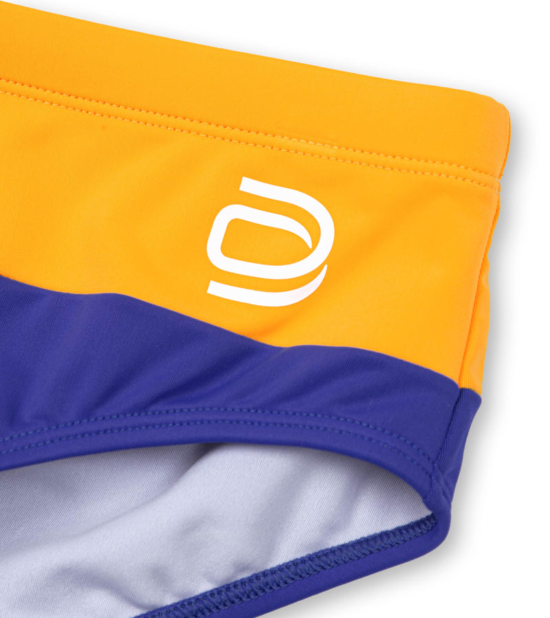 men's brief polo/sunrise-savoy - deboer swim