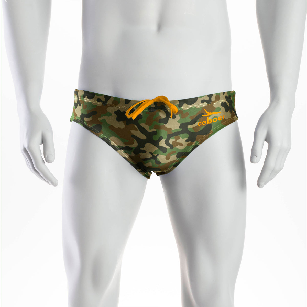 slip uomo verde mimetico