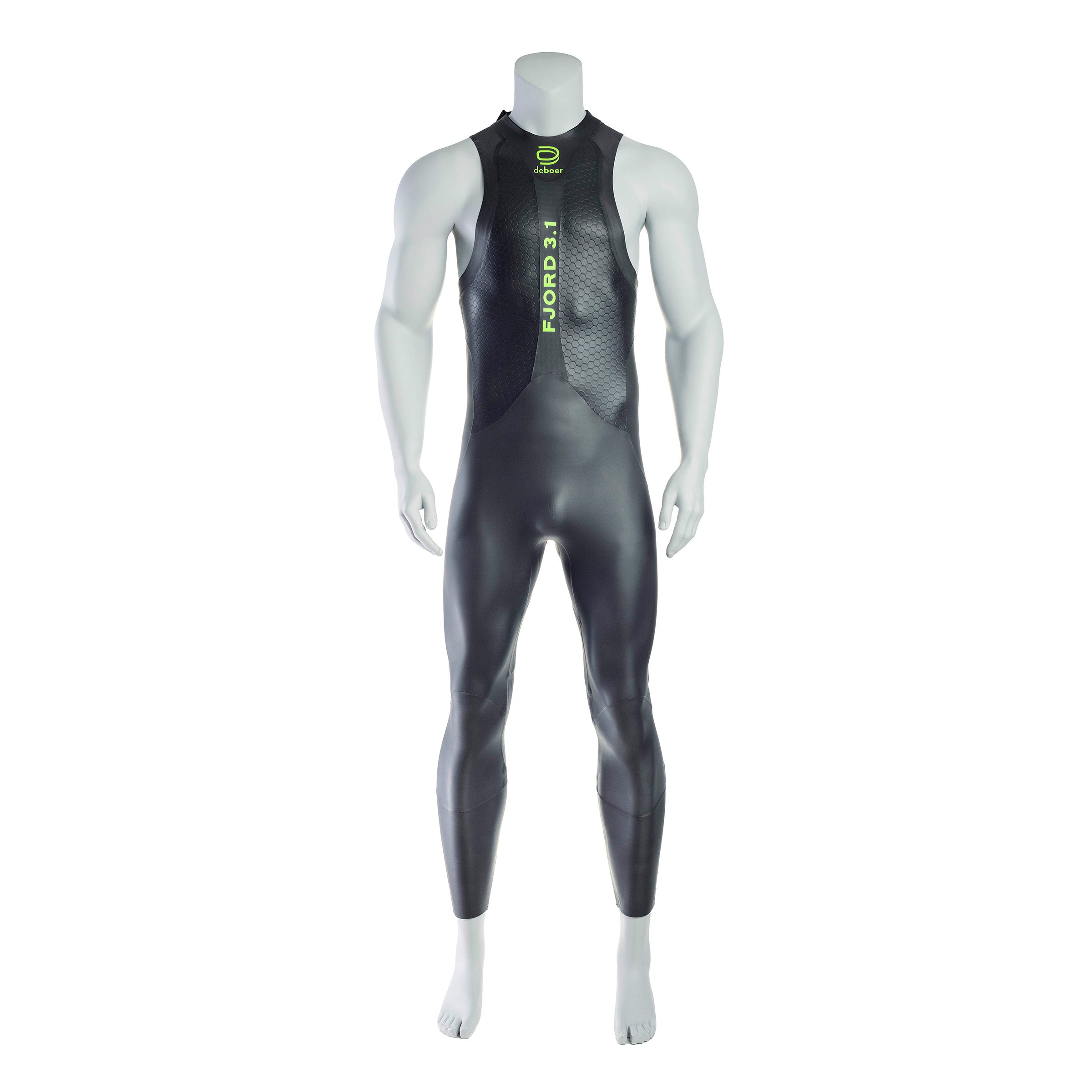 Men's Fjord 3.1 Sleeveless Triathlon Wetsuit • deboer swim