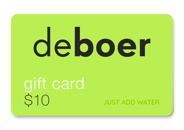 deboer gift card - deboer wetsuits