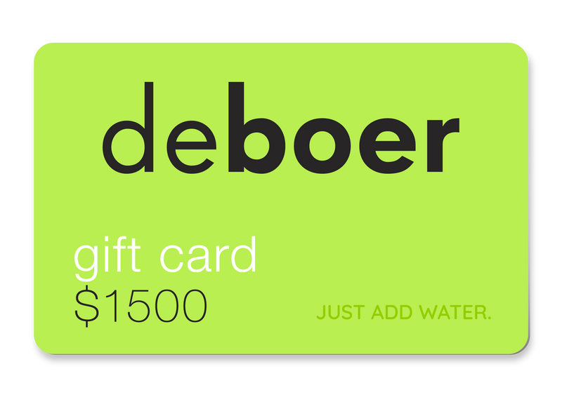 deboer gift card - deboer wetsuits