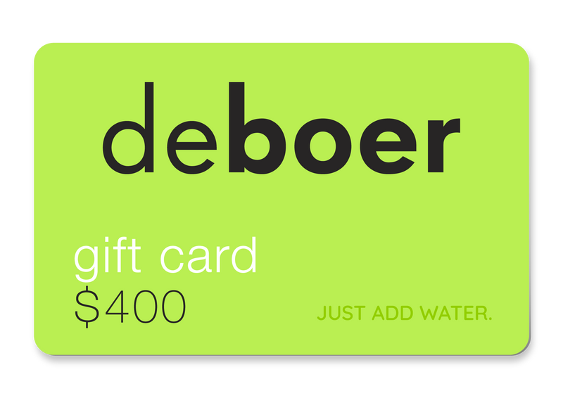 deboer gift card - deboer wetsuits