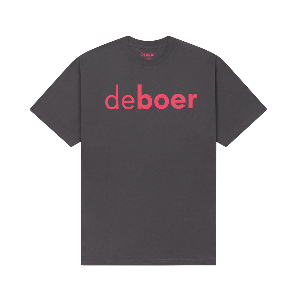 deboer faster tee charcoal - deboer swim