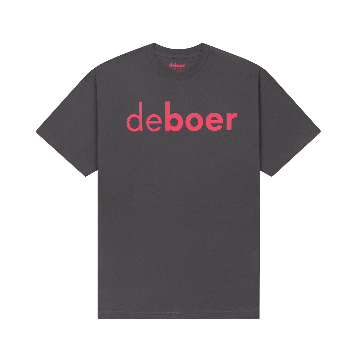 deboer faster tee charcoal - deboer swim