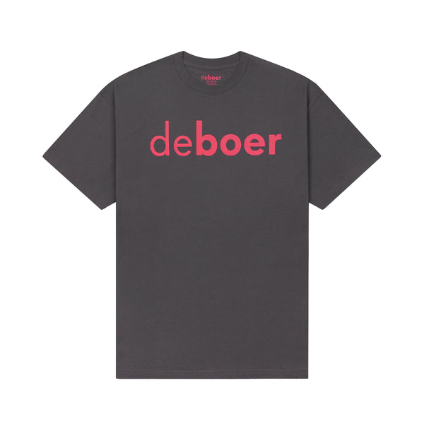 deboer faster tee charcoal - deboer swim