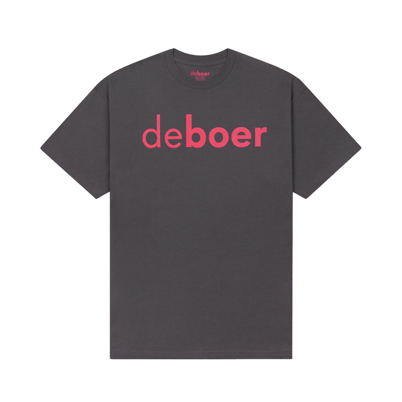 deboer faster tee charcoal - deboer swim