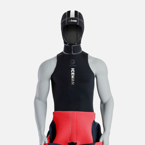 ICEMAN 4.0 men's polar hooded vest - deboer swim