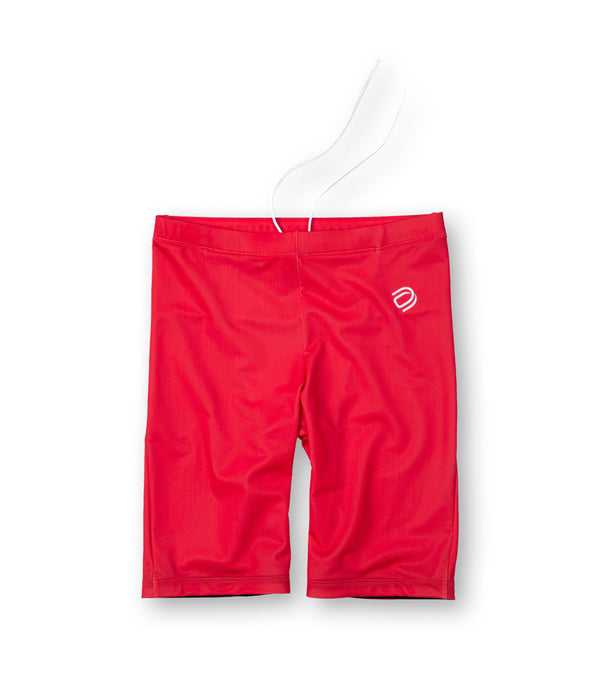 men's jammer big logo/red - deboer swim