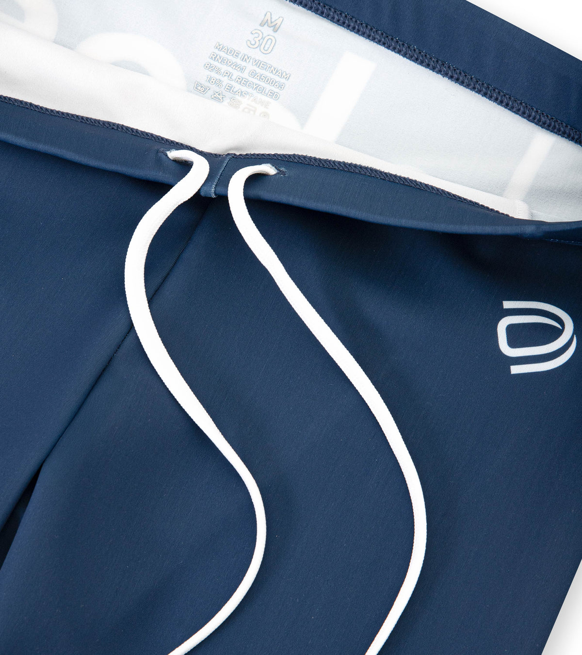 men's jammer big logo/royal - deboer swim