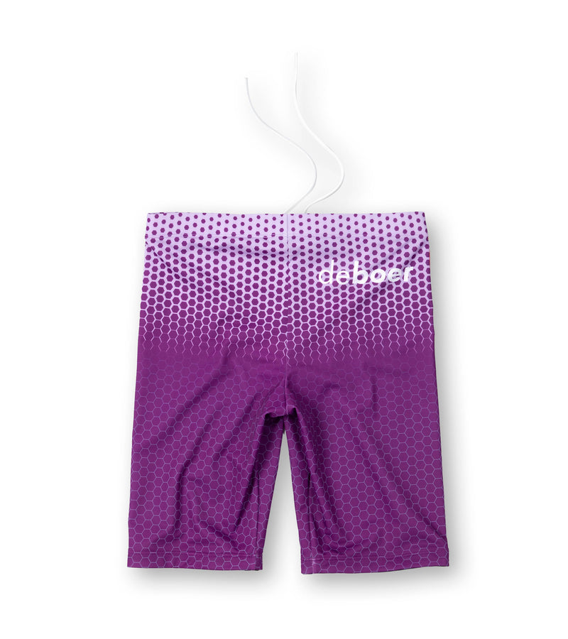 men's jammer hexskin/purple - deboer swim