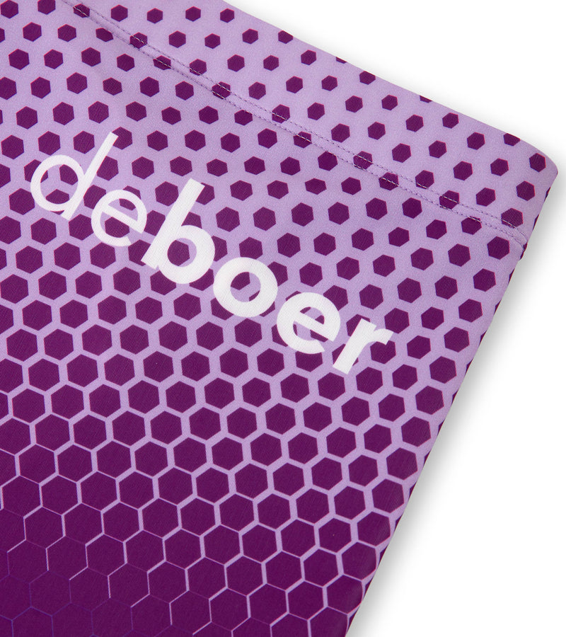 men's jammer hexskin/purple - deboer swim