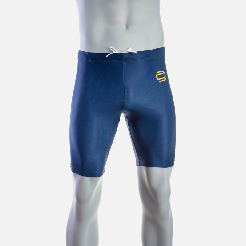 deboer Men's Swim Jammer - Navy & Safran - deboer wetsuits