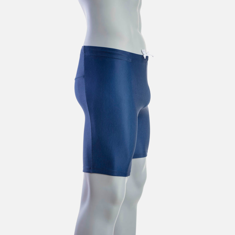 deboer Men's Swim Jammer - Navy & Safran - deboer wetsuits