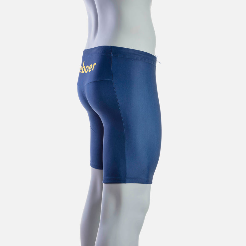 deboer Men's Swim Jammer - Navy & Safran - deboer wetsuits