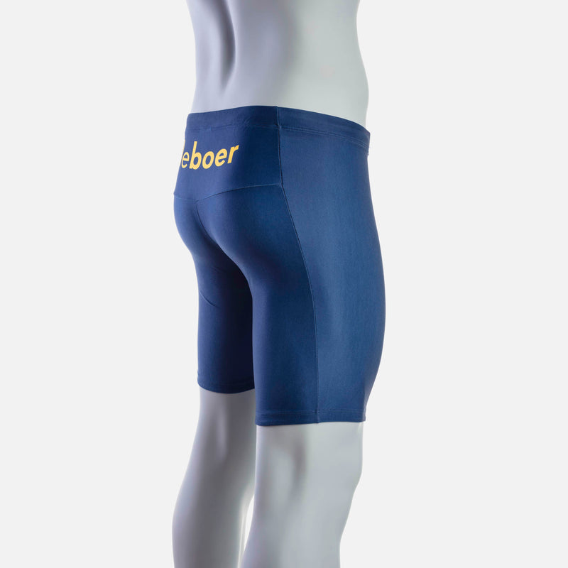 deboer Men's Swim Jammer - Navy & Safran - deboer wetsuits