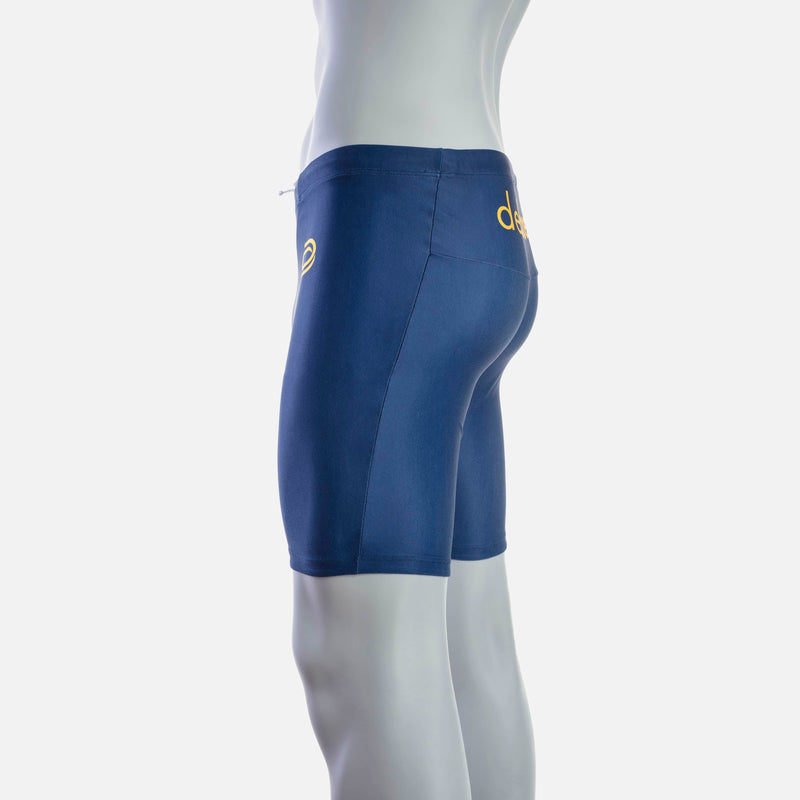 deboer Men's Swim Jammer - Navy & Safran - deboer wetsuits