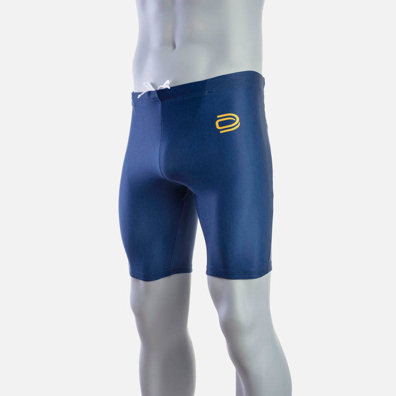 deboer Men's Swim Jammer - Navy & Safran - deboer wetsuits