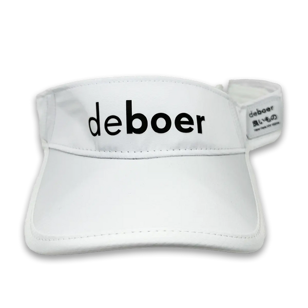 deboer performance race visor – White - deboer wetsuits