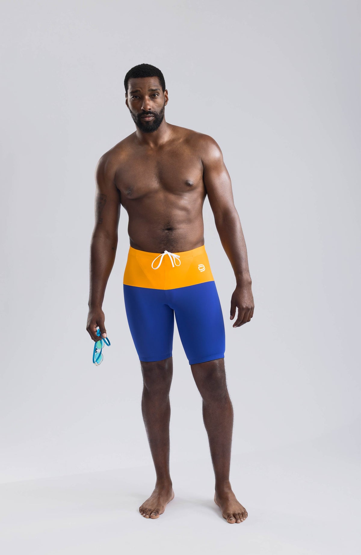 men's jammer polo/sunrise-savoy - deboer swim