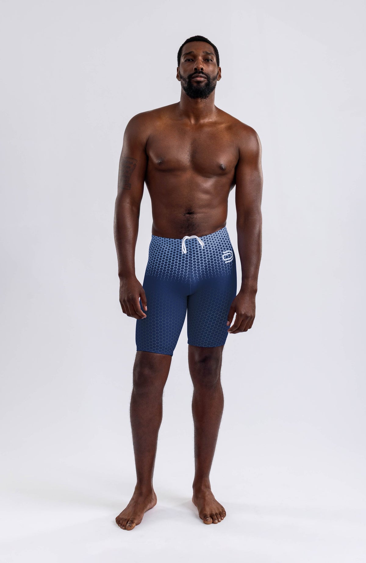 men's jammer hexskin/blue - deboer swim