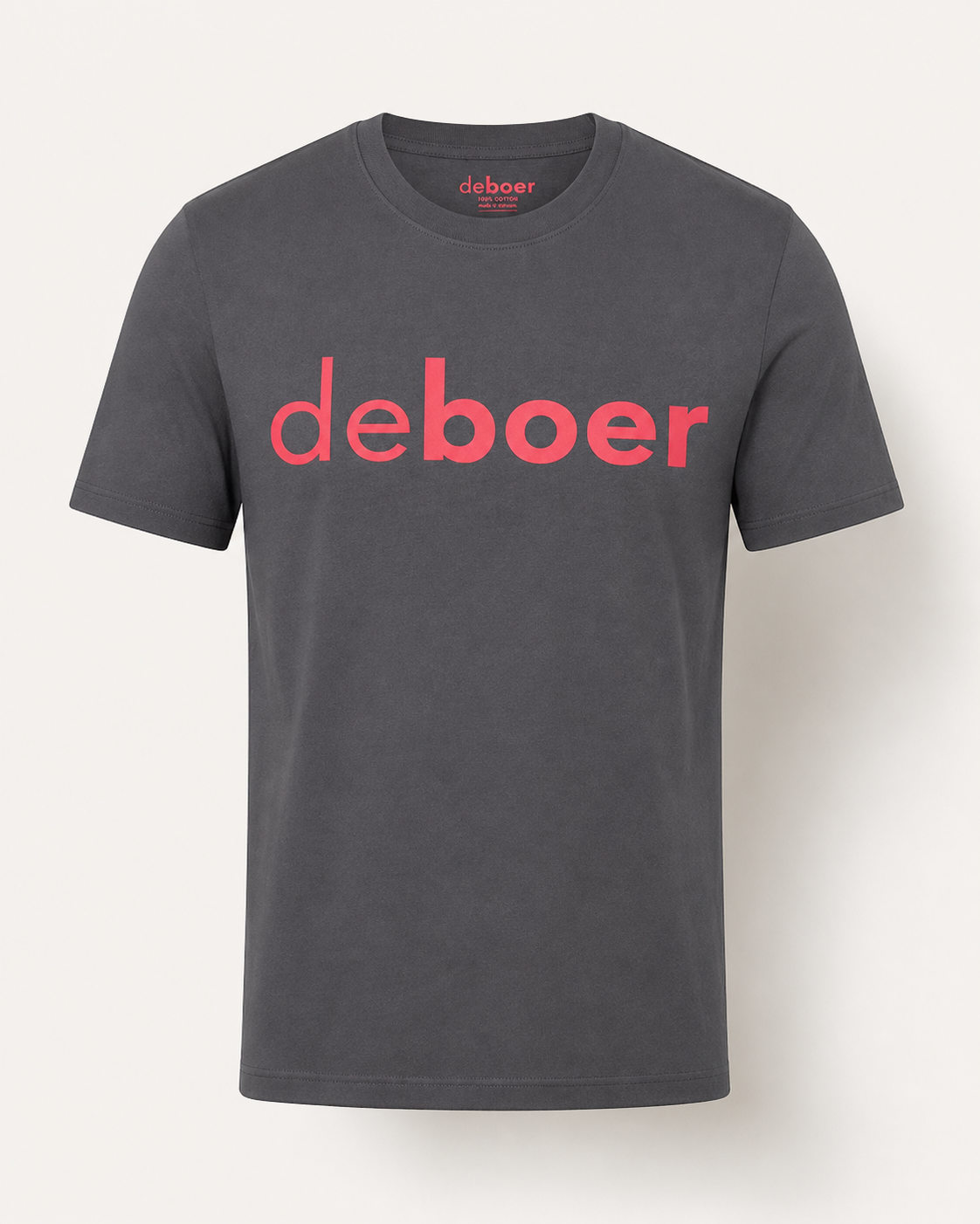 deboer faster tee charcoal