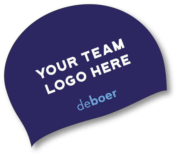 Custom Silicone Swim Caps - deboer swim