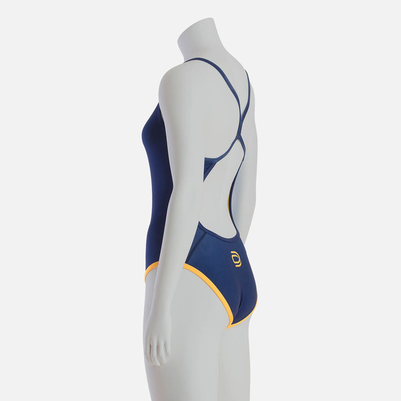 Wave 1.0 Navy & Safran - deboer wetsuits