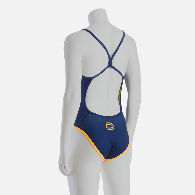 Wave 1.0 Navy & Safran - deboer wetsuits