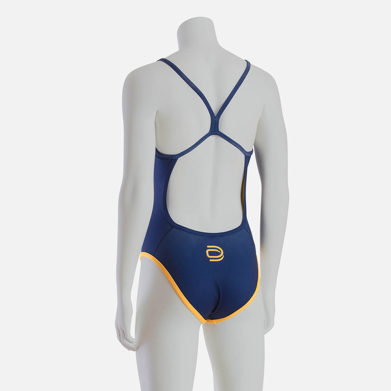 Wave 1.0 Navy & Safran - deboer wetsuits