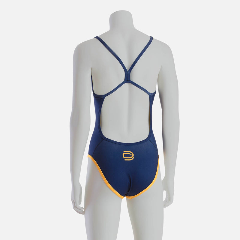 Wave 1.0 Navy & Safran - deboer wetsuits