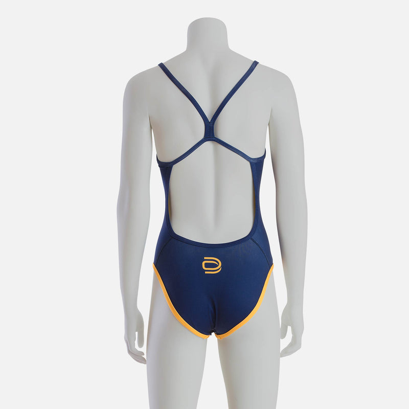 Wave 1.0 Navy & Safran - deboer wetsuits