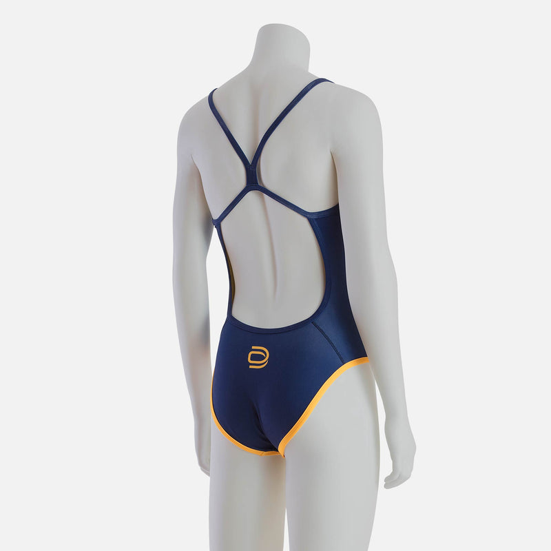 Wave 1.0 Navy & Safran - deboer wetsuits