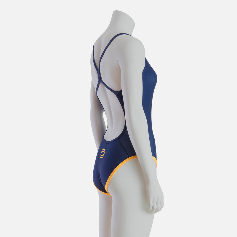 Wave 1.0 Navy & Safran - deboer wetsuits