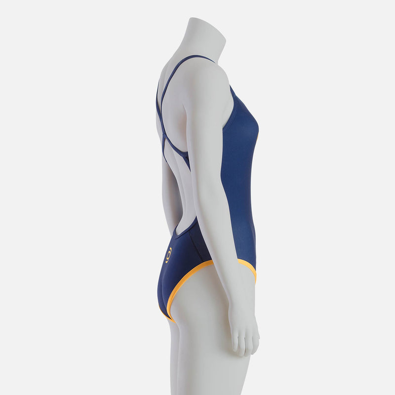 Wave 1.0 Navy & Safran - deboer wetsuits