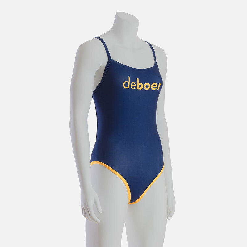 Wave 1.0 Navy & Safran - deboer wetsuits