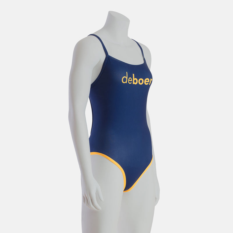 Wave 1.0 Navy & Safran - deboer wetsuits