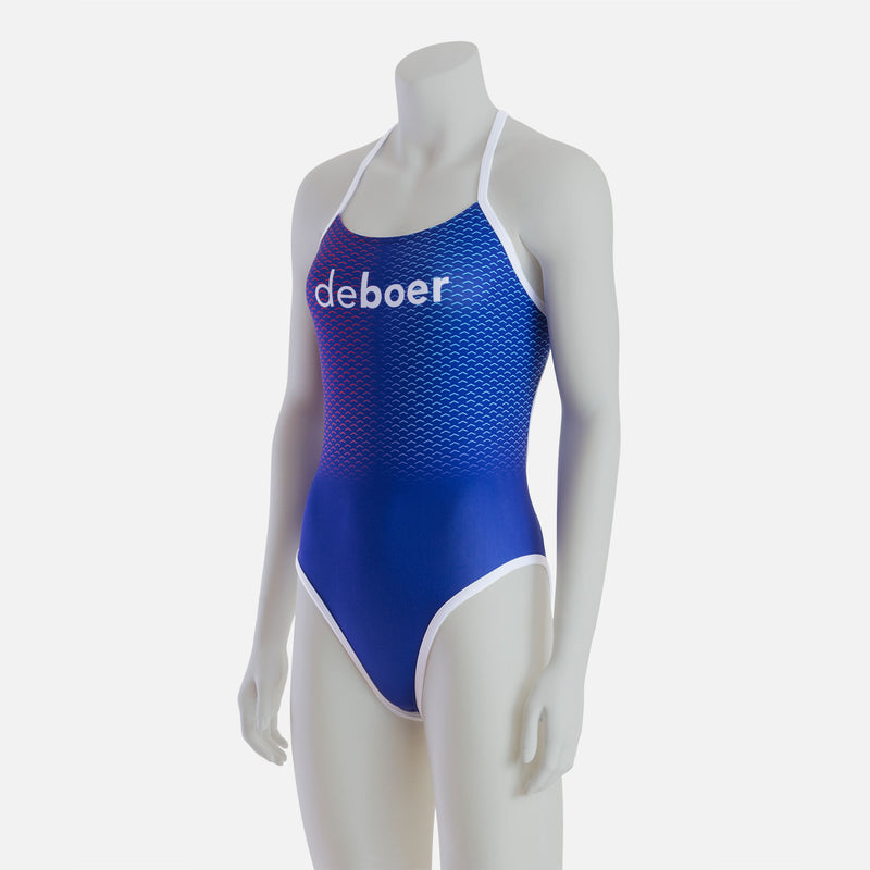 Wave 1.0 Royal & White - deboer wetsuits