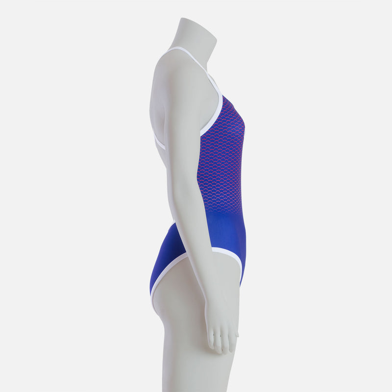 Wave 1.0 Royal & White - deboer wetsuits